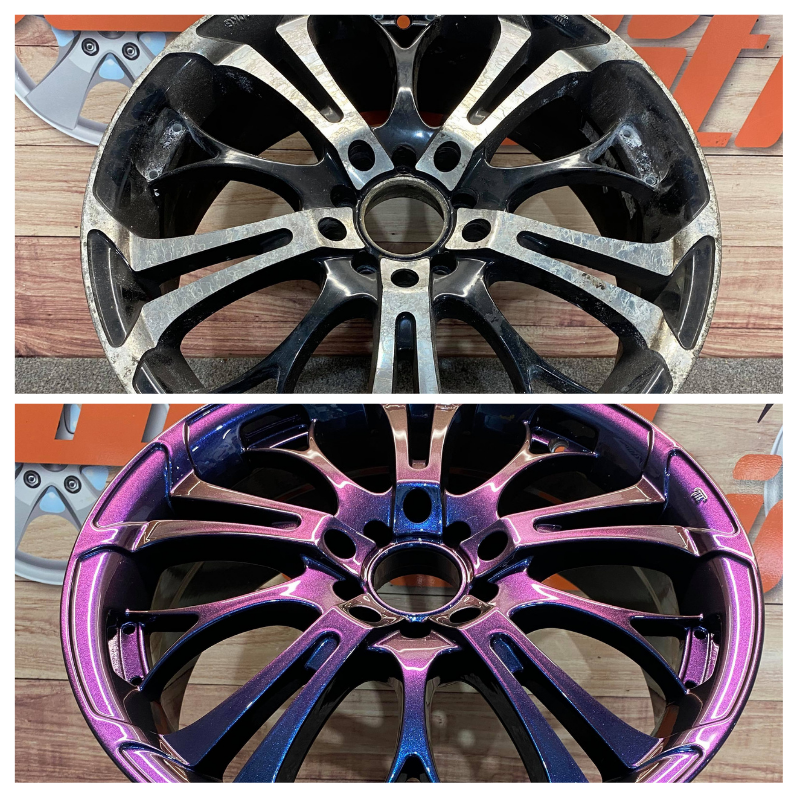 Alloy wheel repair